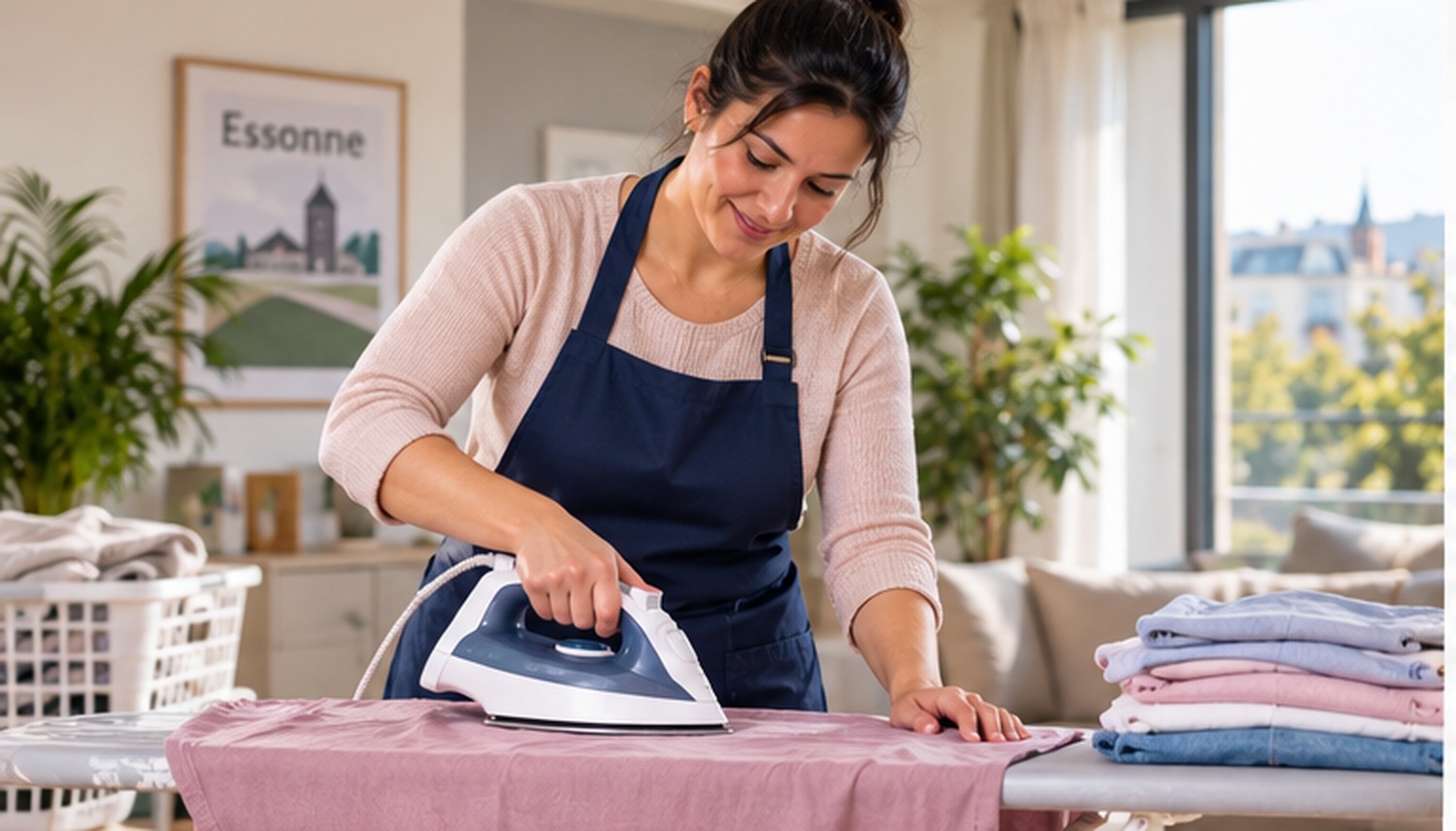 Professionnelle Agence-Vie pour le repassage à domicile dans l’Essonne